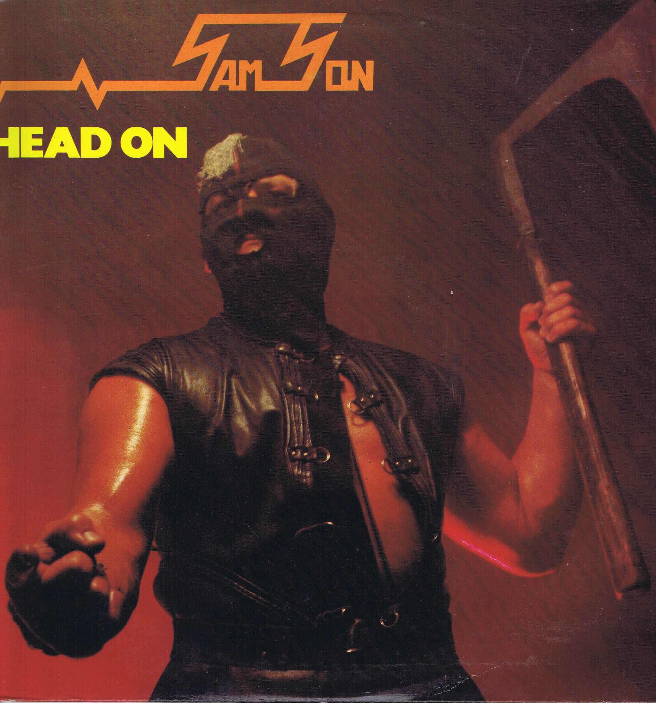 Samson - Head On - GEMLP 108 - A1/B1 – LP Vinyl Record