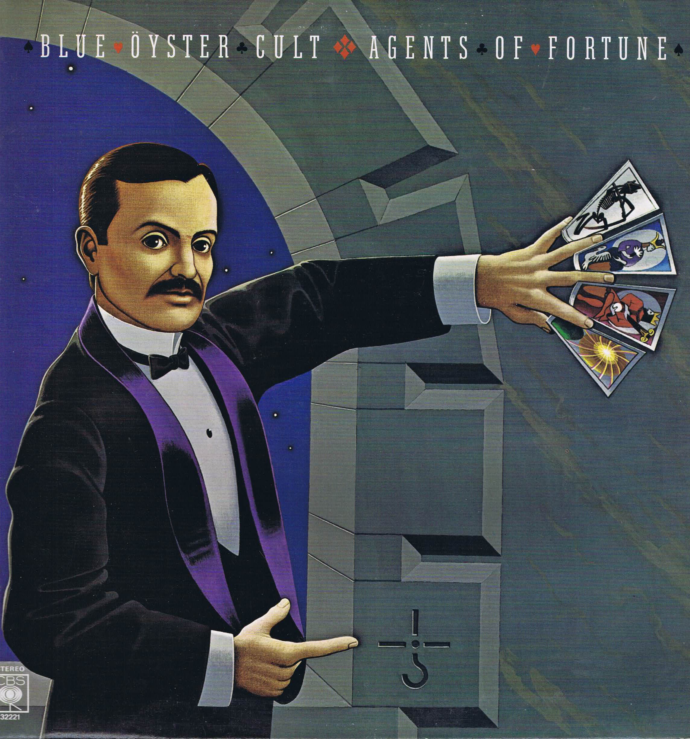 Blue Öyster Cult - Agents Of Fortune - CBS 32221 – LP Vinyl Record
