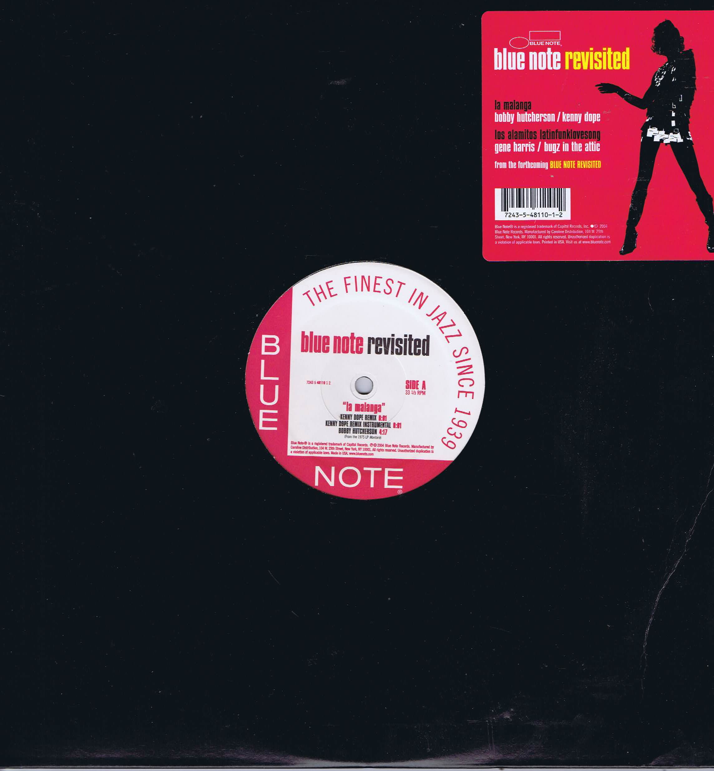Bobby Hutcherson / Gene Harris ‎– Blue Note Revisited – 12-Inch Vinyl Record (Copy)