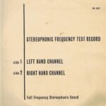 Decca Stereophonic Frequency Test Record - SXL 2057