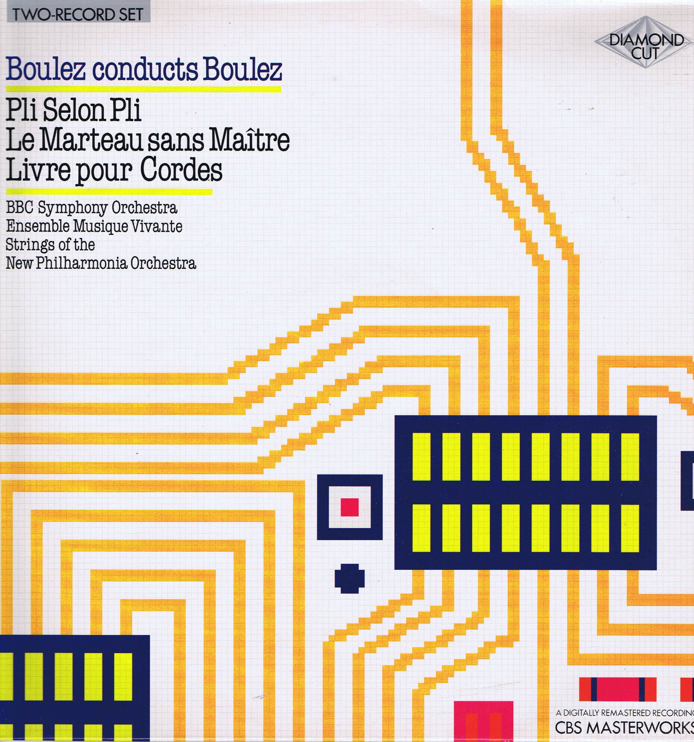 Pierre Boulez - Boulez Conducts Boulez - DC 40173 - 2-LP Record