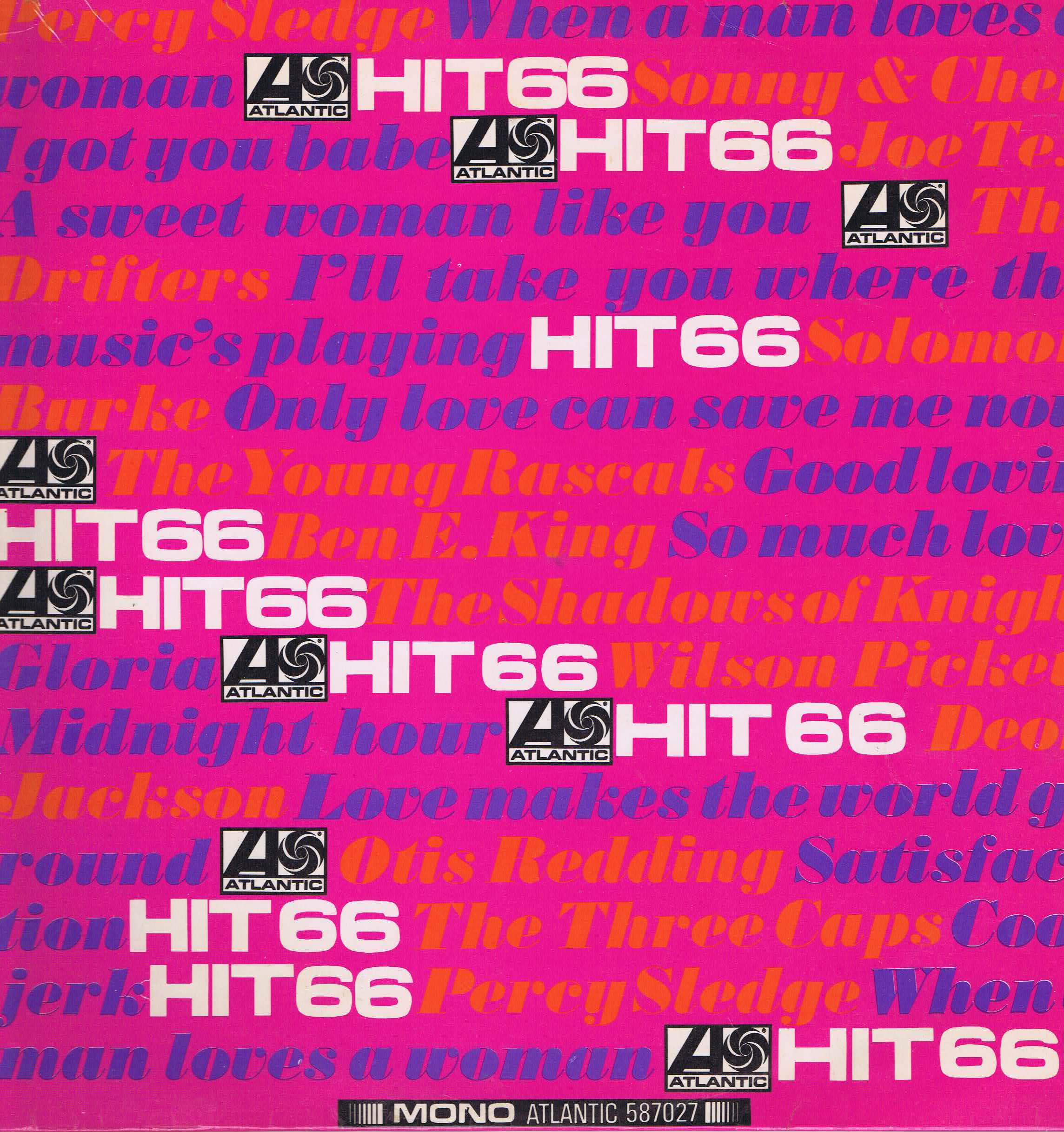Various - Hit '66 - Atlantic Records - Mono 587-027 #atlantic
