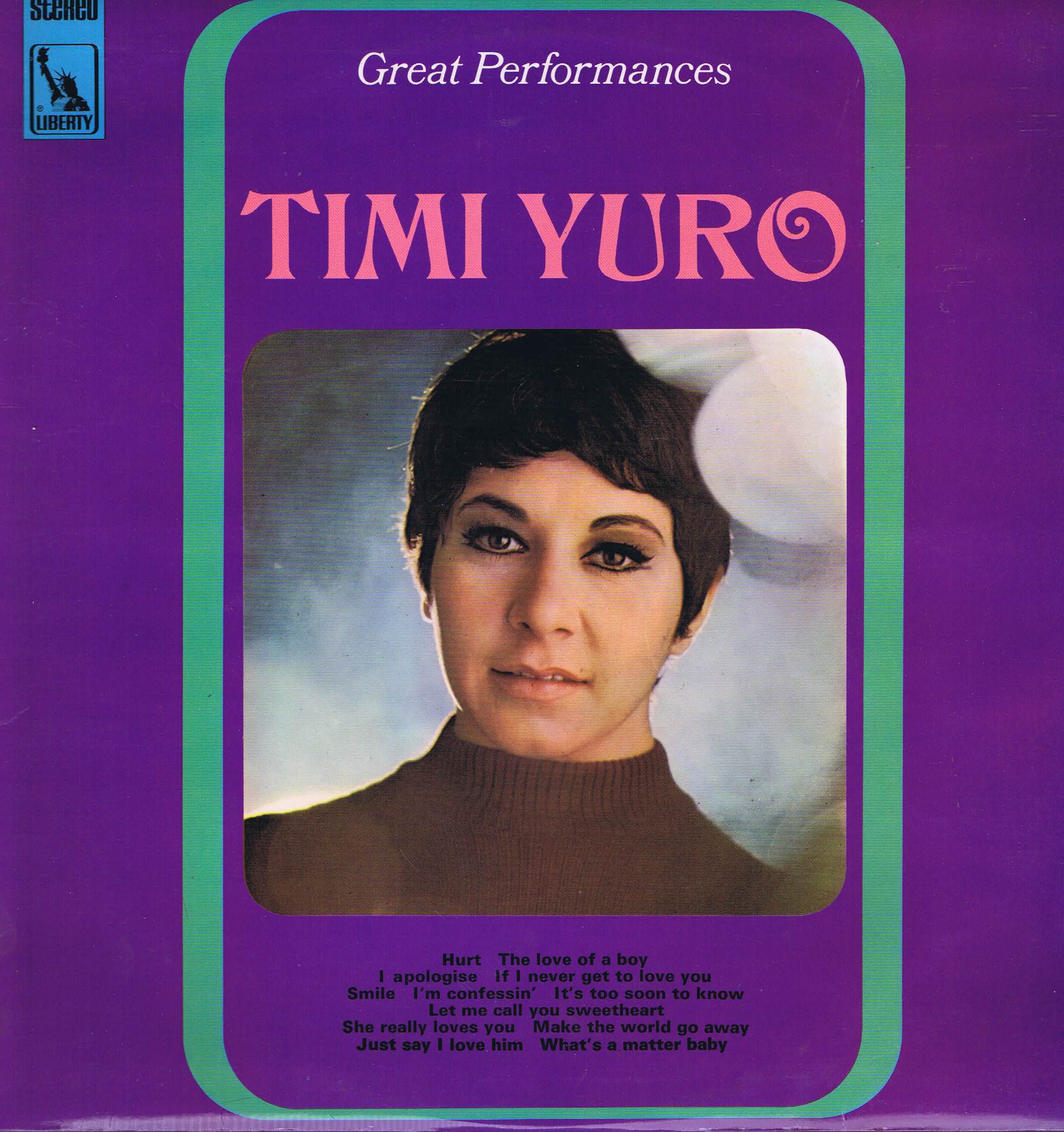 Timi Yuro - Great Performances - LBS 83115 – LP Vinyl Record