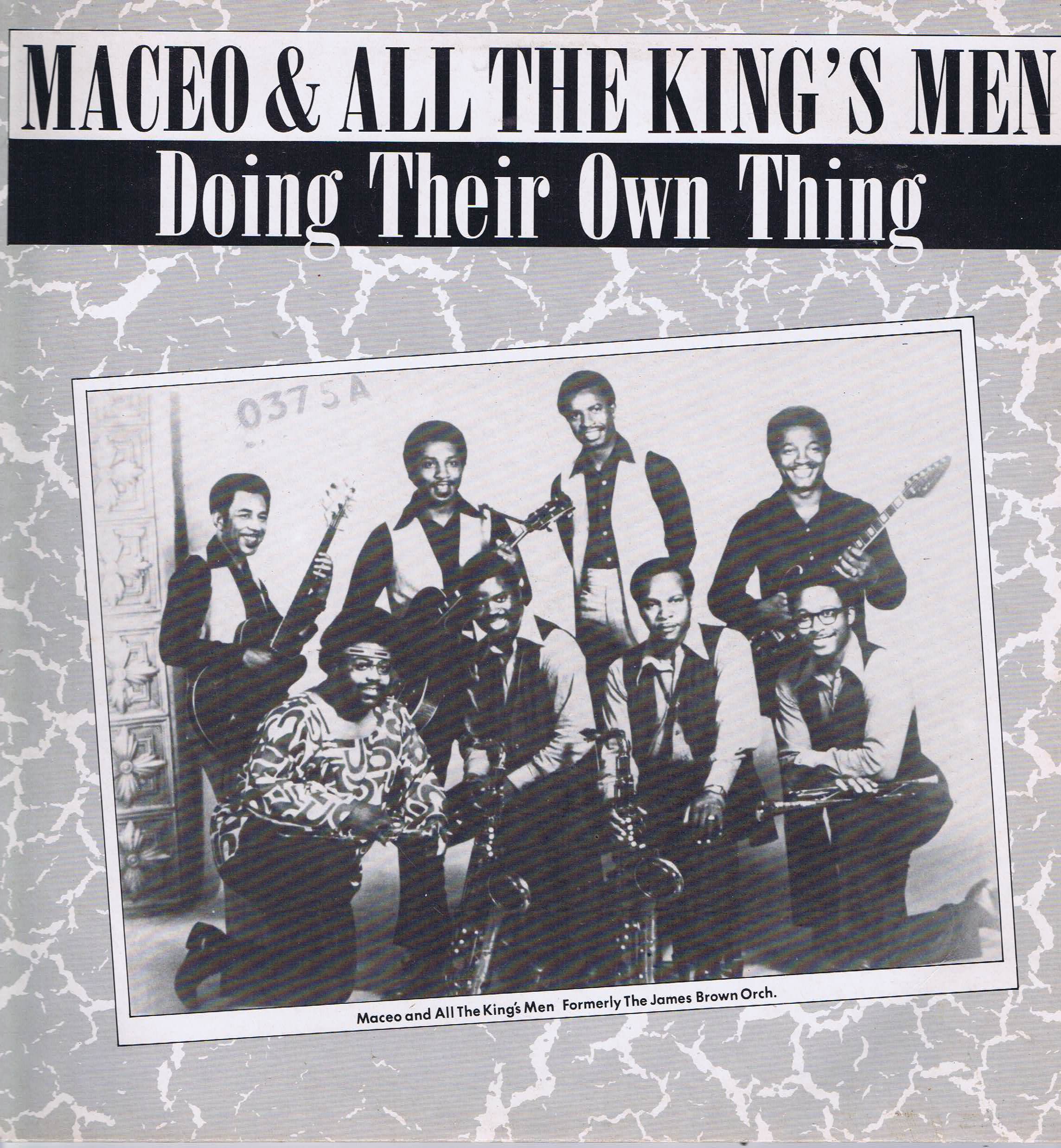 Maceo & All The King's Men - Doing Their Own Thing – CRB 1176 - LP Vinyl Record