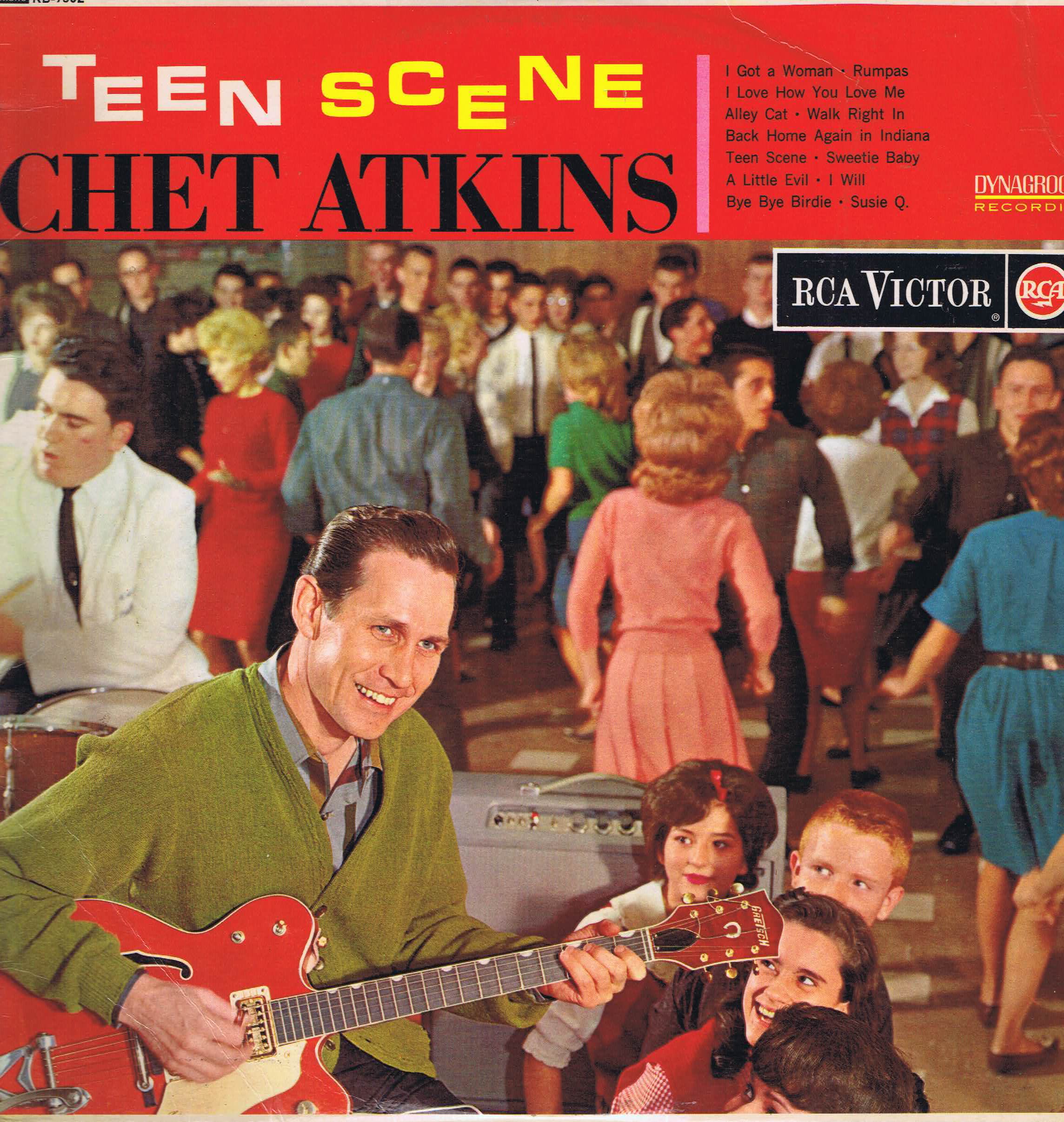 Chet Atkins - Teen Scene - RD-7602 - RCA Victor Red Spot - LP Vinyl Record