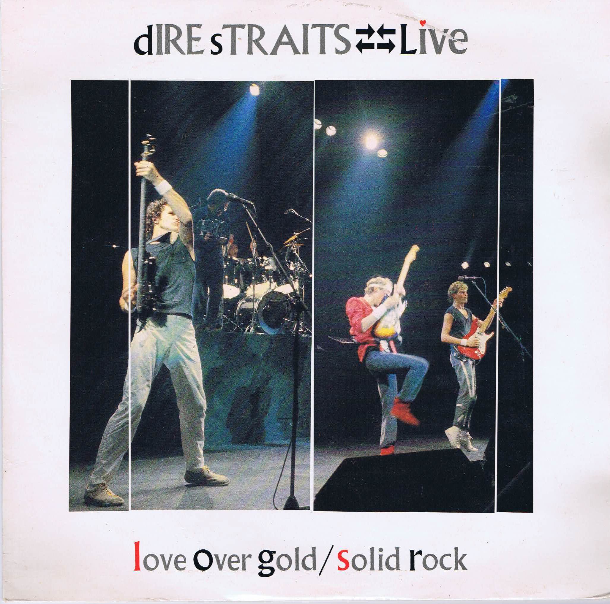 Dire Straits - Live - Love Over Gold / Solid Rock - DSTR610 – 10-inch Vinyl Record