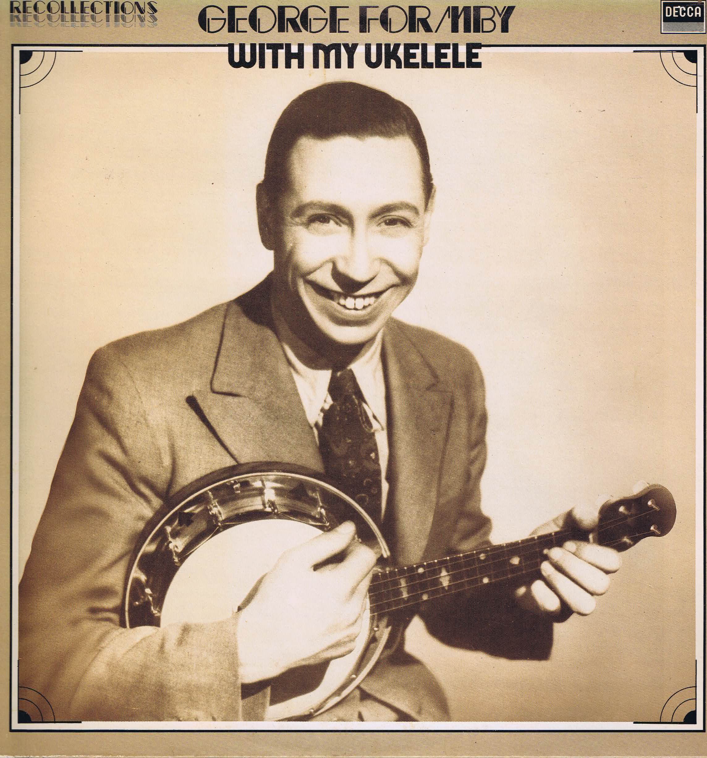 George Formby - With My Ukelele – RFL 8 - LP Vinyl Record