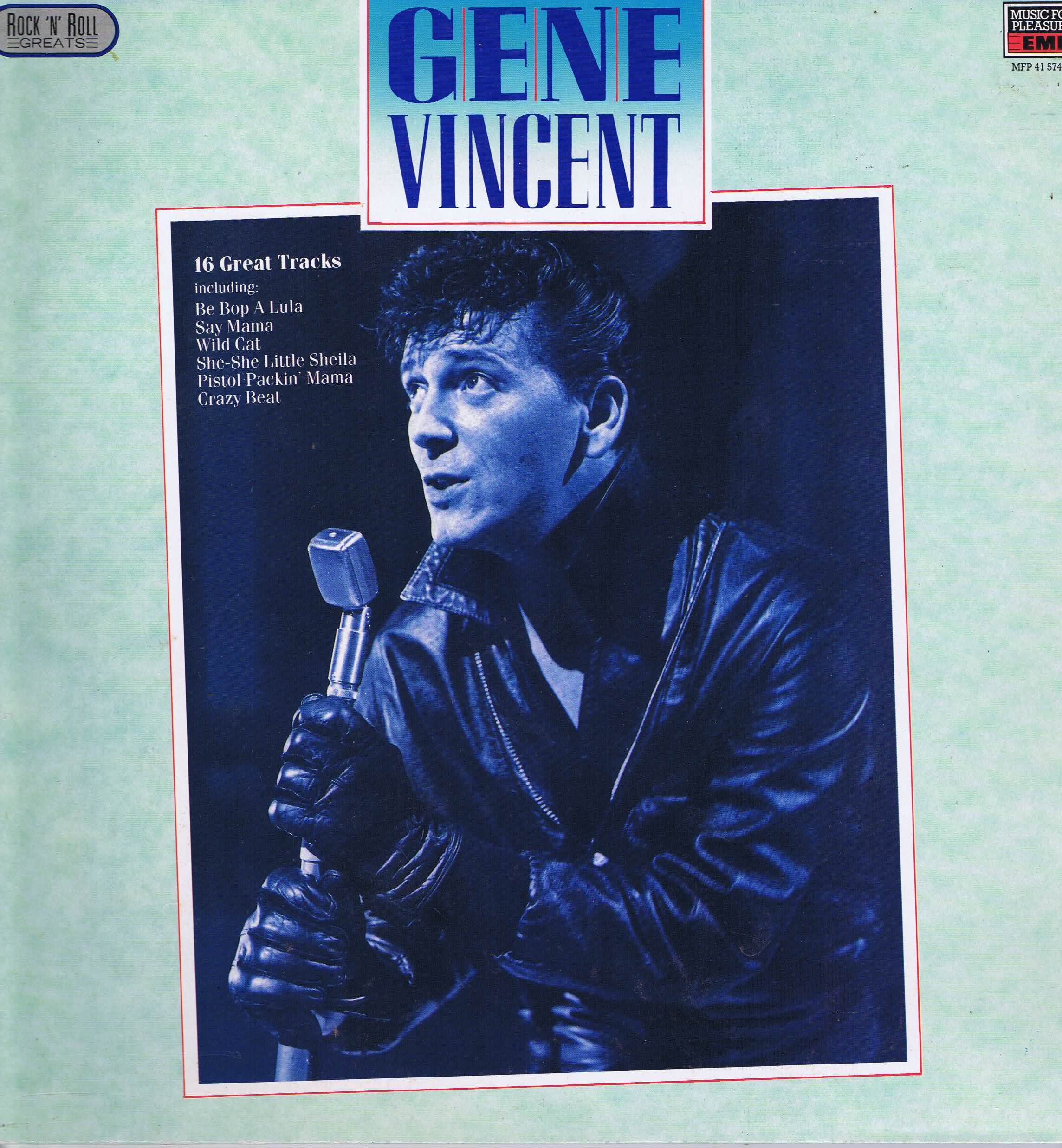 Gene Vincent - Rock 'N' Roll Greats - MFP 41 5749 1 - LP #genevincent
