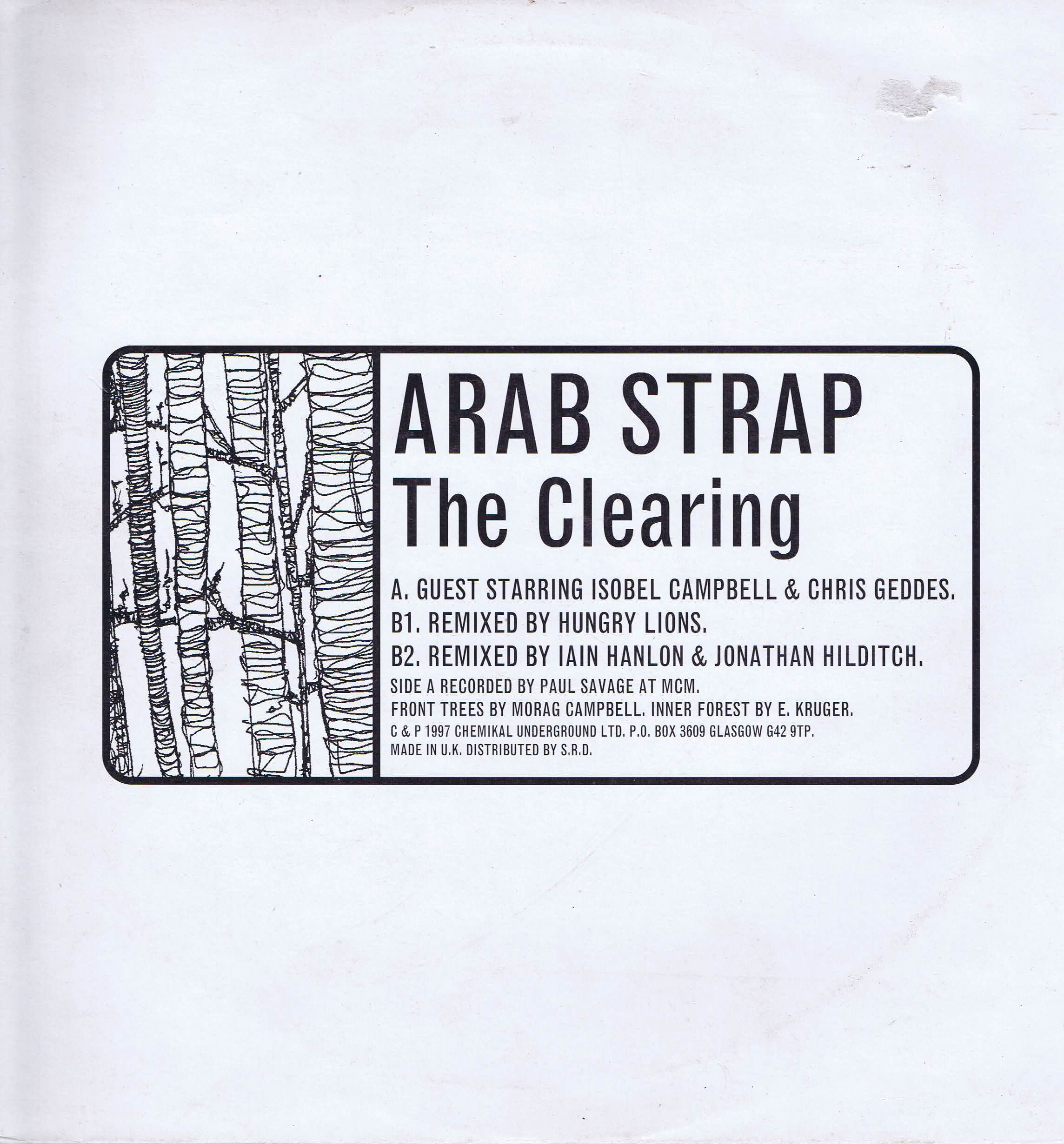 Arab Strap - The Clearing - CHEM 013 – 12-Inch #arabstrap