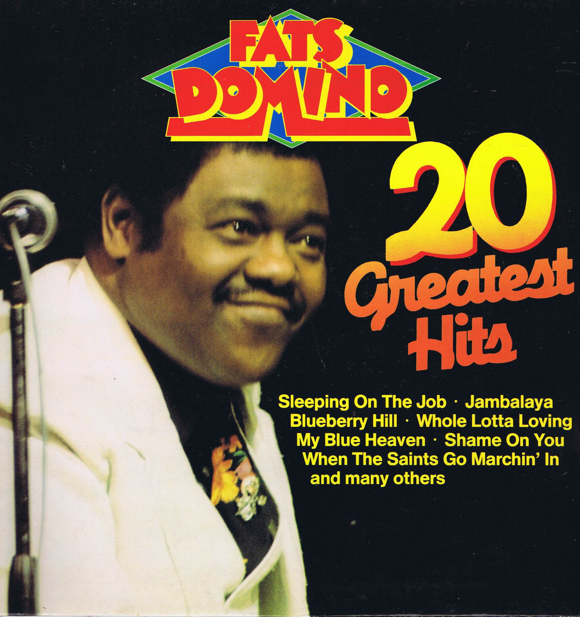 Fats Domino - 20 Greatest Hits - Time Wind 50032 - LP #fatsdomino
