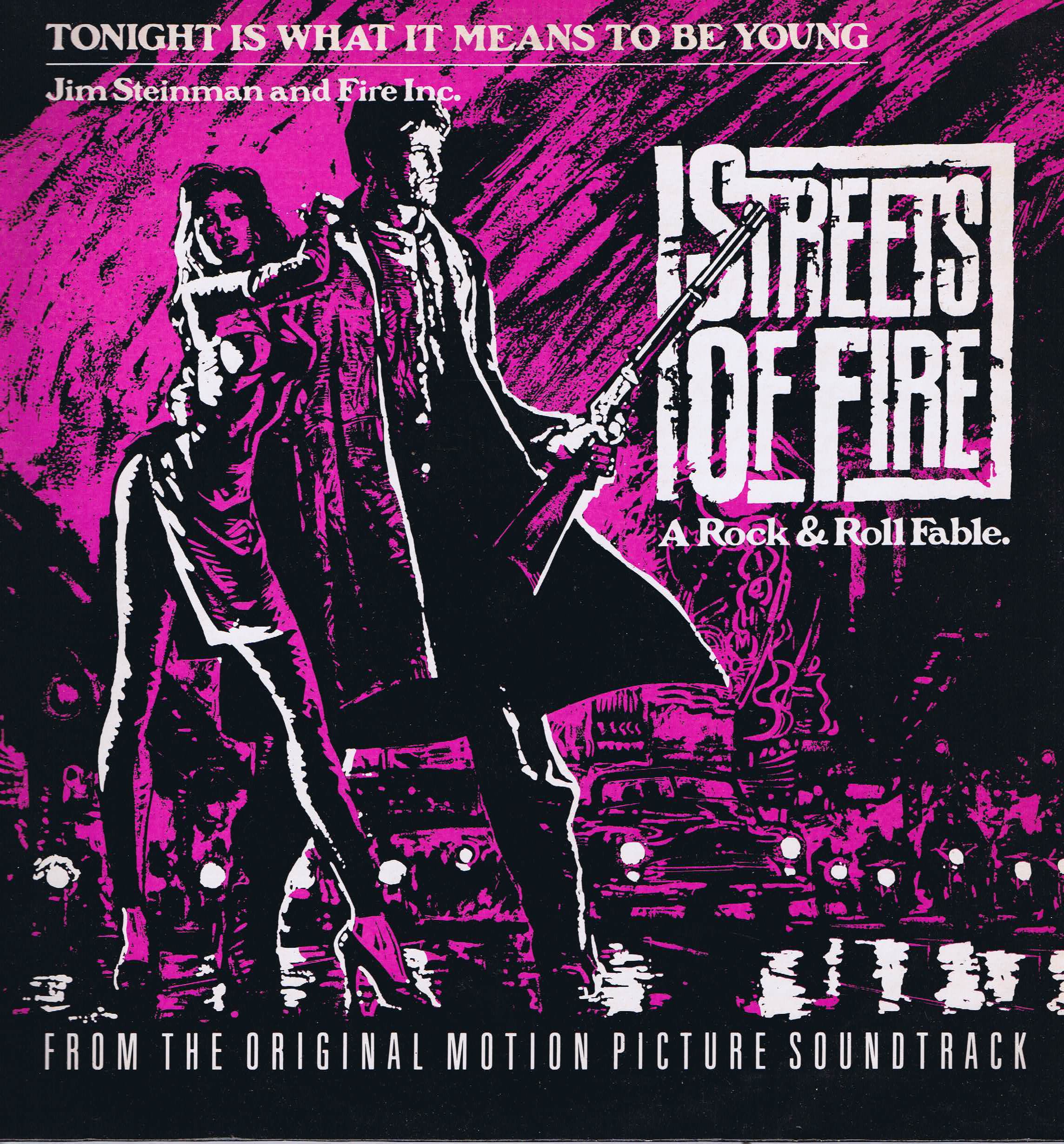 Jim Steinman & Fire Inc. ‎– Tonight Is What It Means To Be Young - MCAT 889 – 12-Inch #fireinc