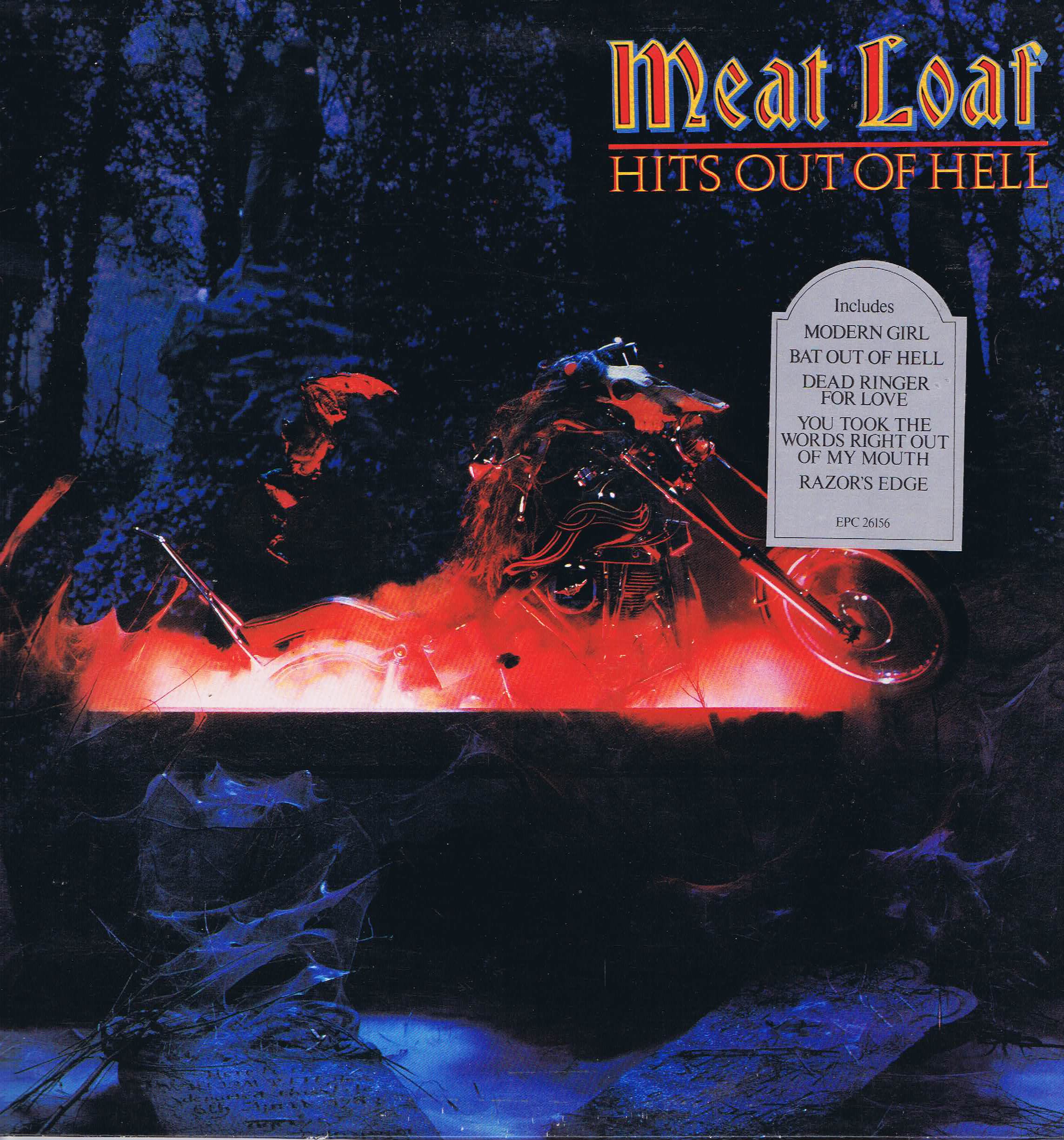 Meat Loaf – Hits Out Of Hell – EPC 26156 – LP #meatloaf