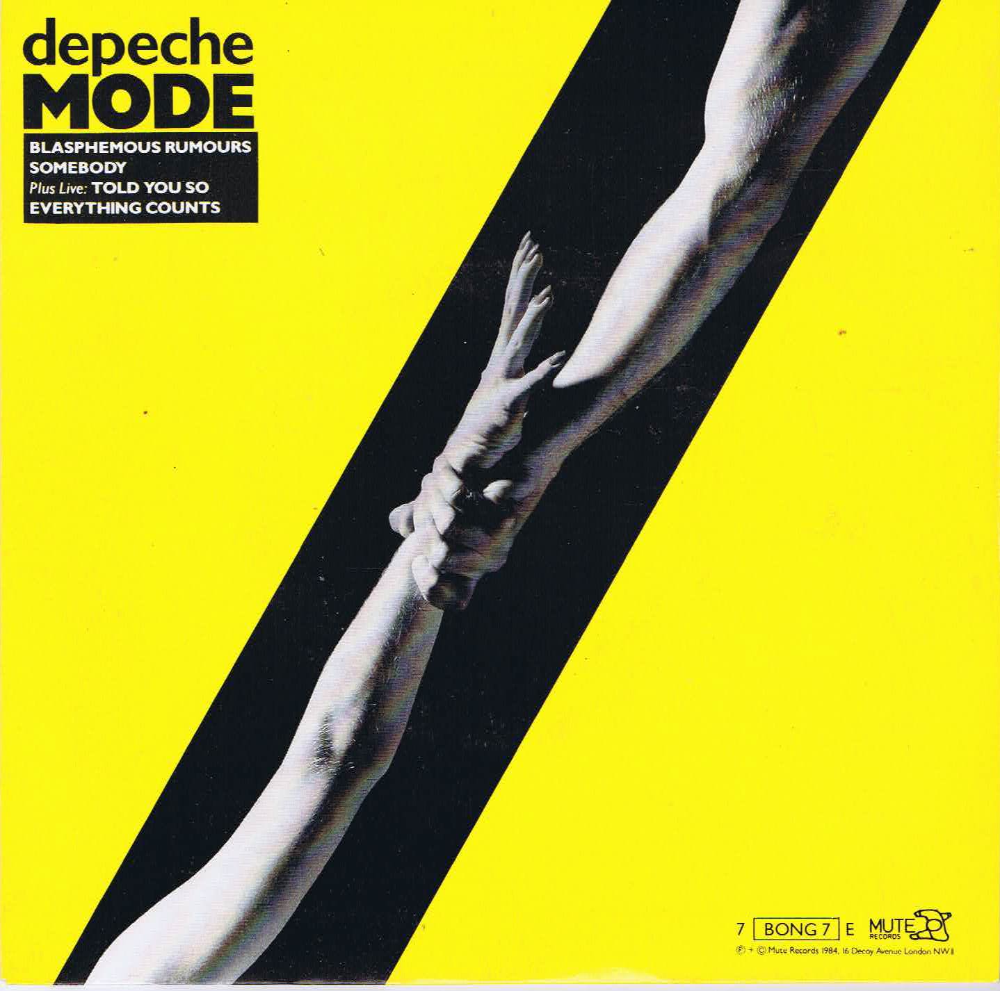 Depeche Mode – Blasphemous Rumours EP – 7 BONG 7 E #depechemode