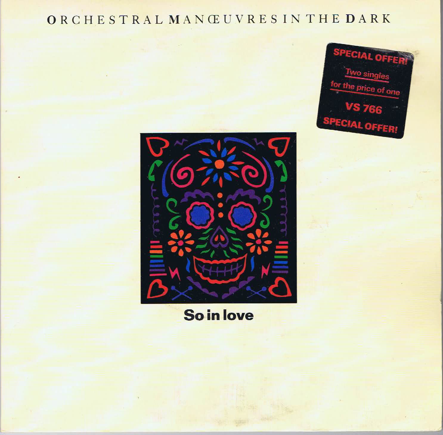 Orchestral Manoeuvres In The Dark – So In Love - VS 766 - 2x7-inch Vinyl