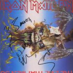 Iron Maiden - The Evil That Men Do - Signed by Bruce Dickinson #ironmaiden