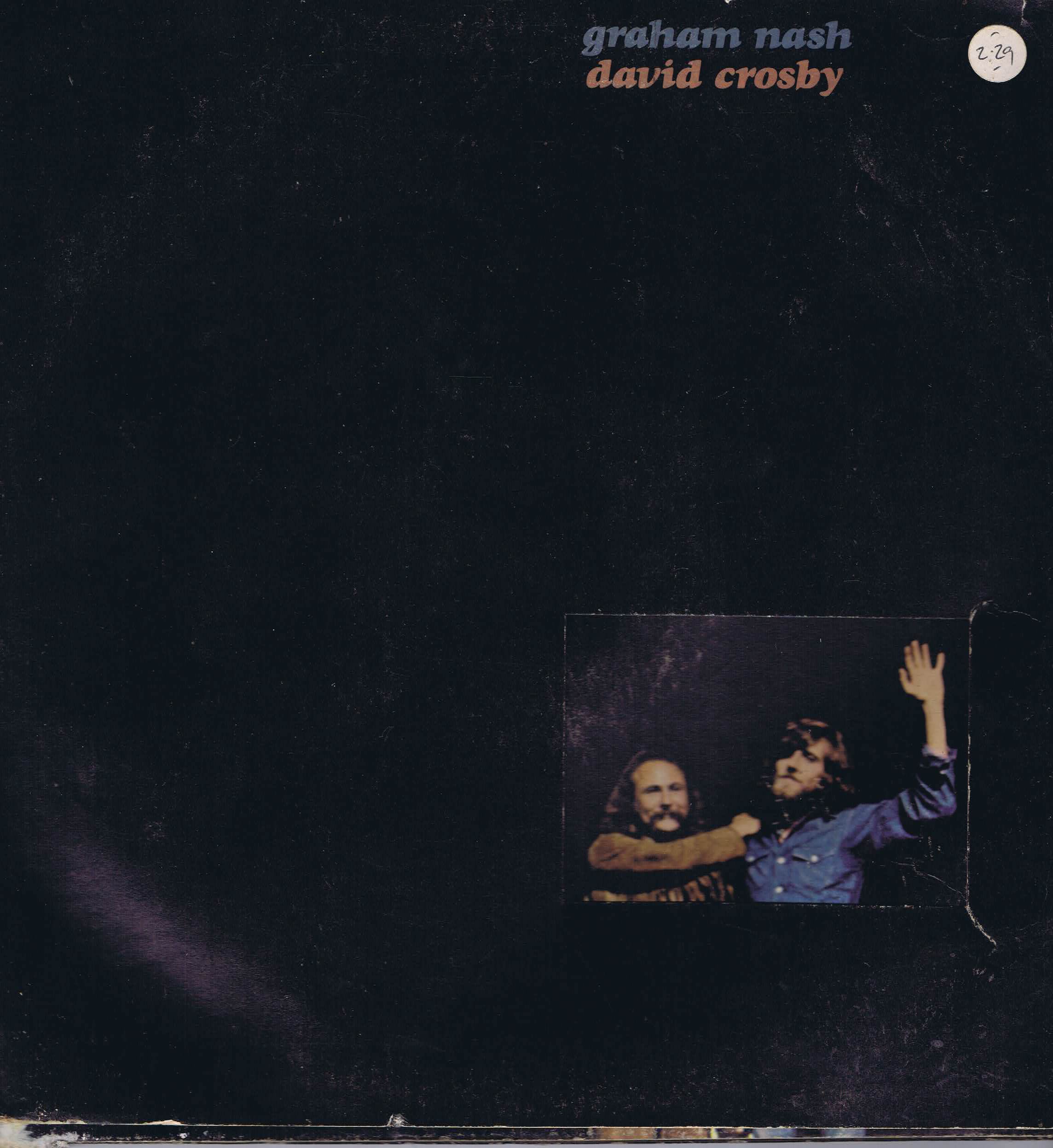 Graham Nash David Crosby - Graham Nash David Crosby - K 50011 - LP Vinyl Record