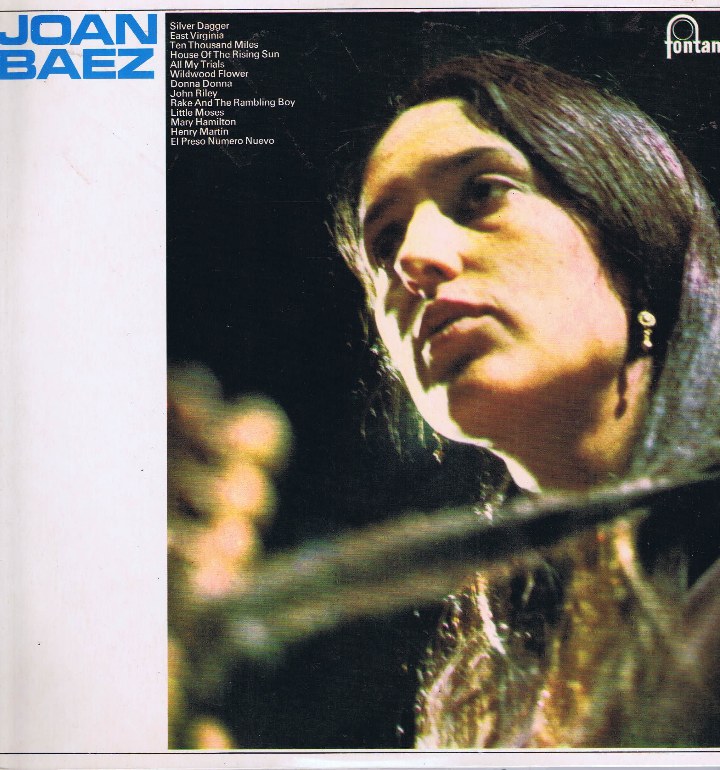 Joan Baez – Joan Baez Vol 1 - Fontana TFL 6002 - Mono LP Vinyl Record
