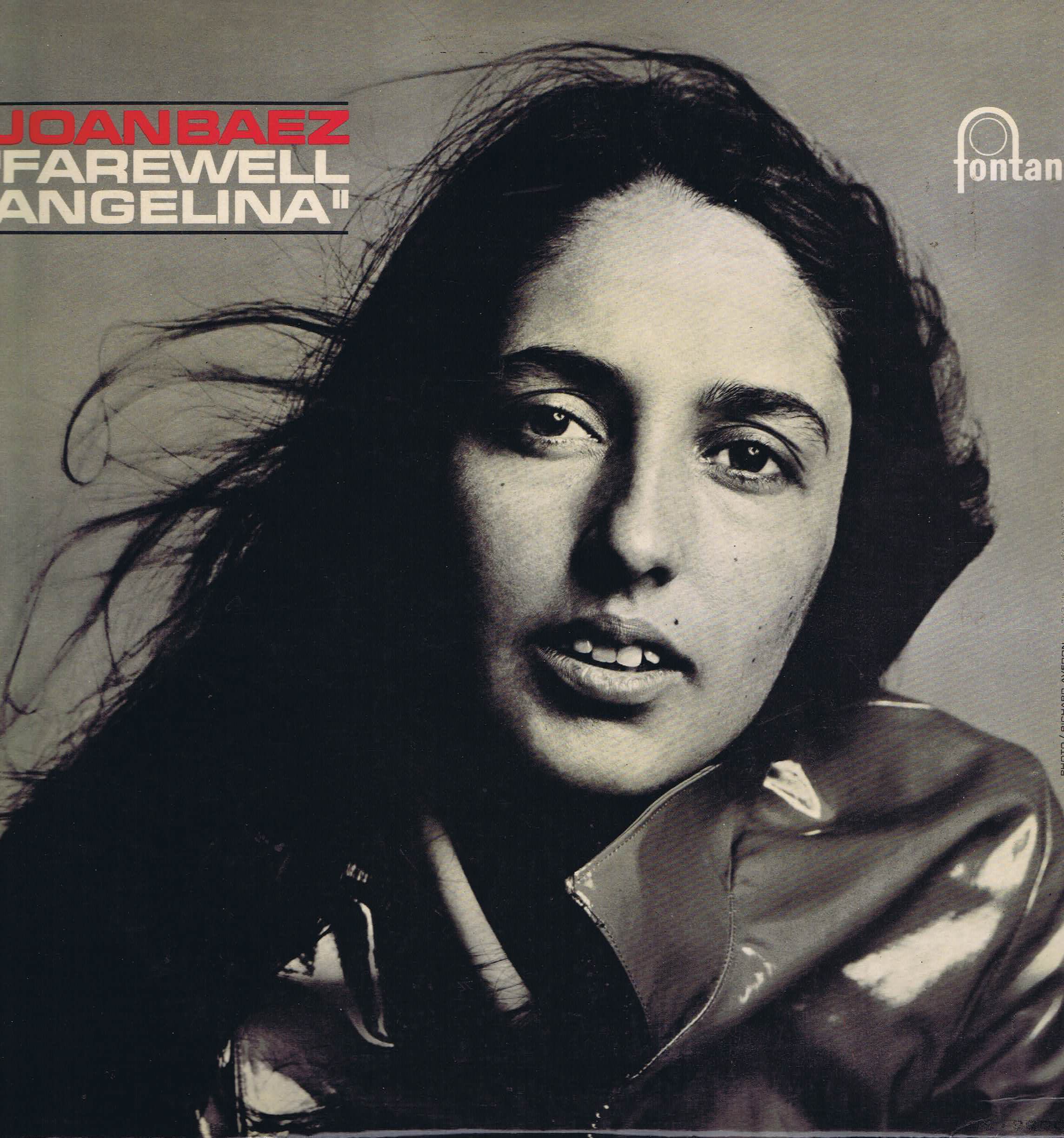 Joan Baez – Farewell Angelina - Fontana TFL 6058 - Mono LP Vinyl Record