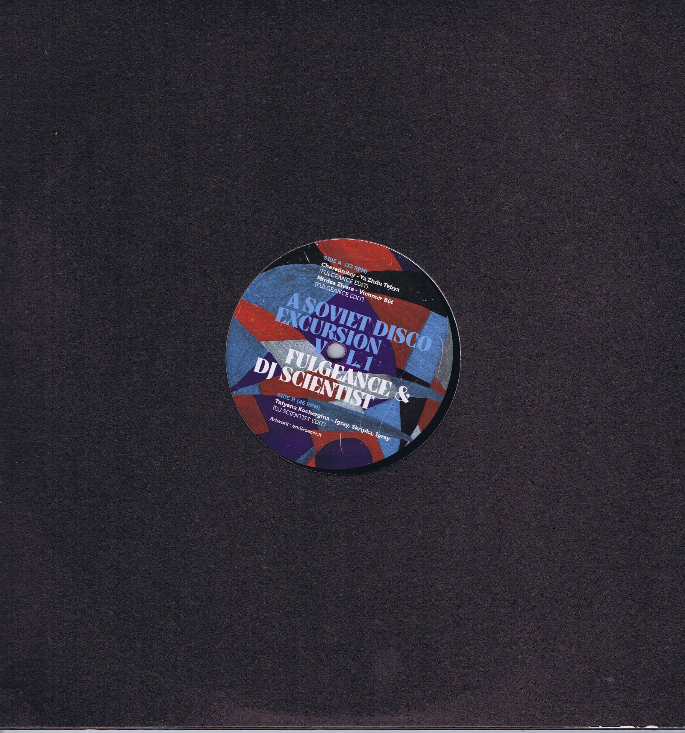 Fulgeance & DJ Scientist – A Soviet Disco Excursion Vol. 1 - 12-inch Vinyl Record