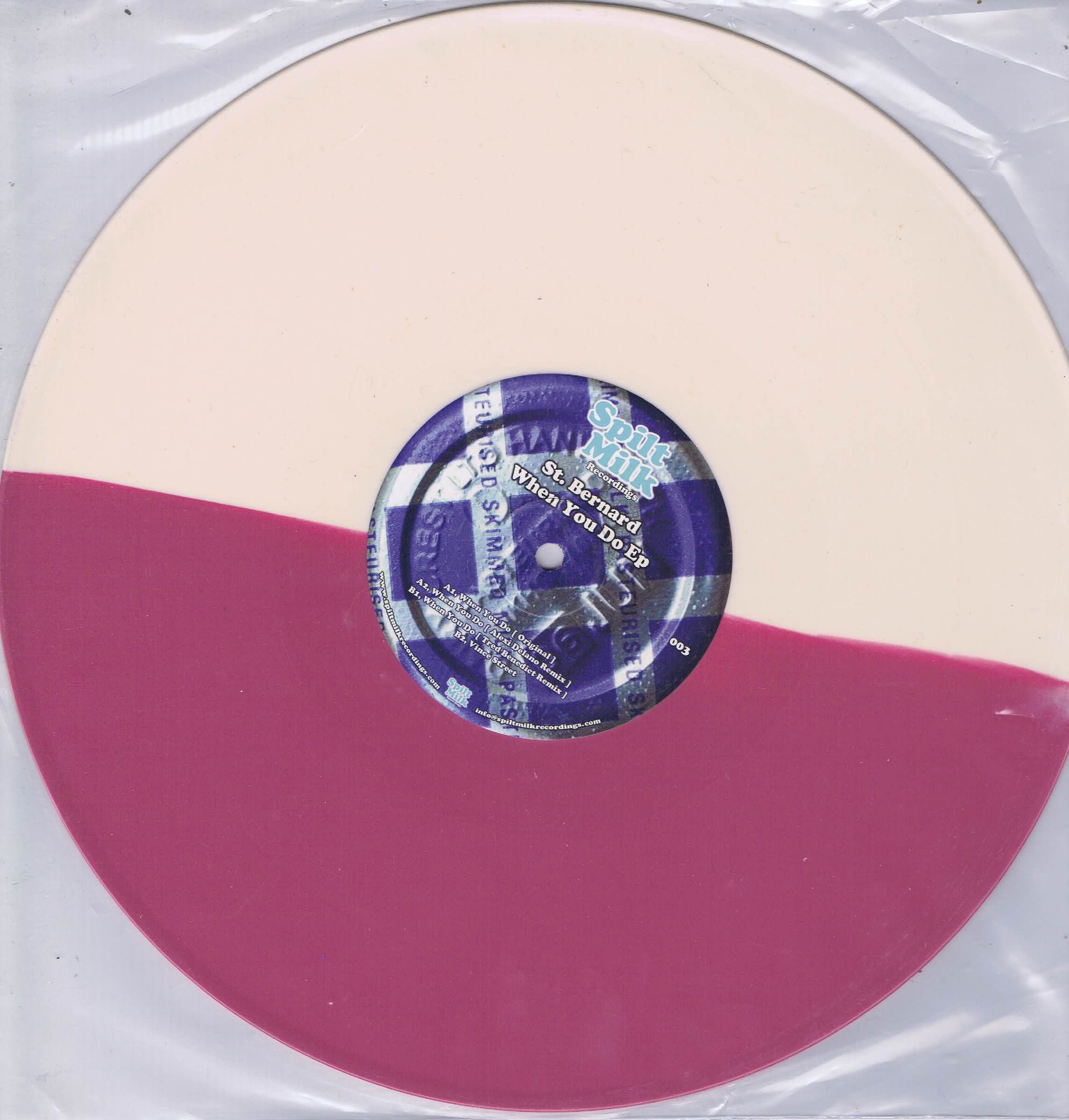St. Bernard – When You Do EP - SMR 003 - 12-inch Vinyl Record
