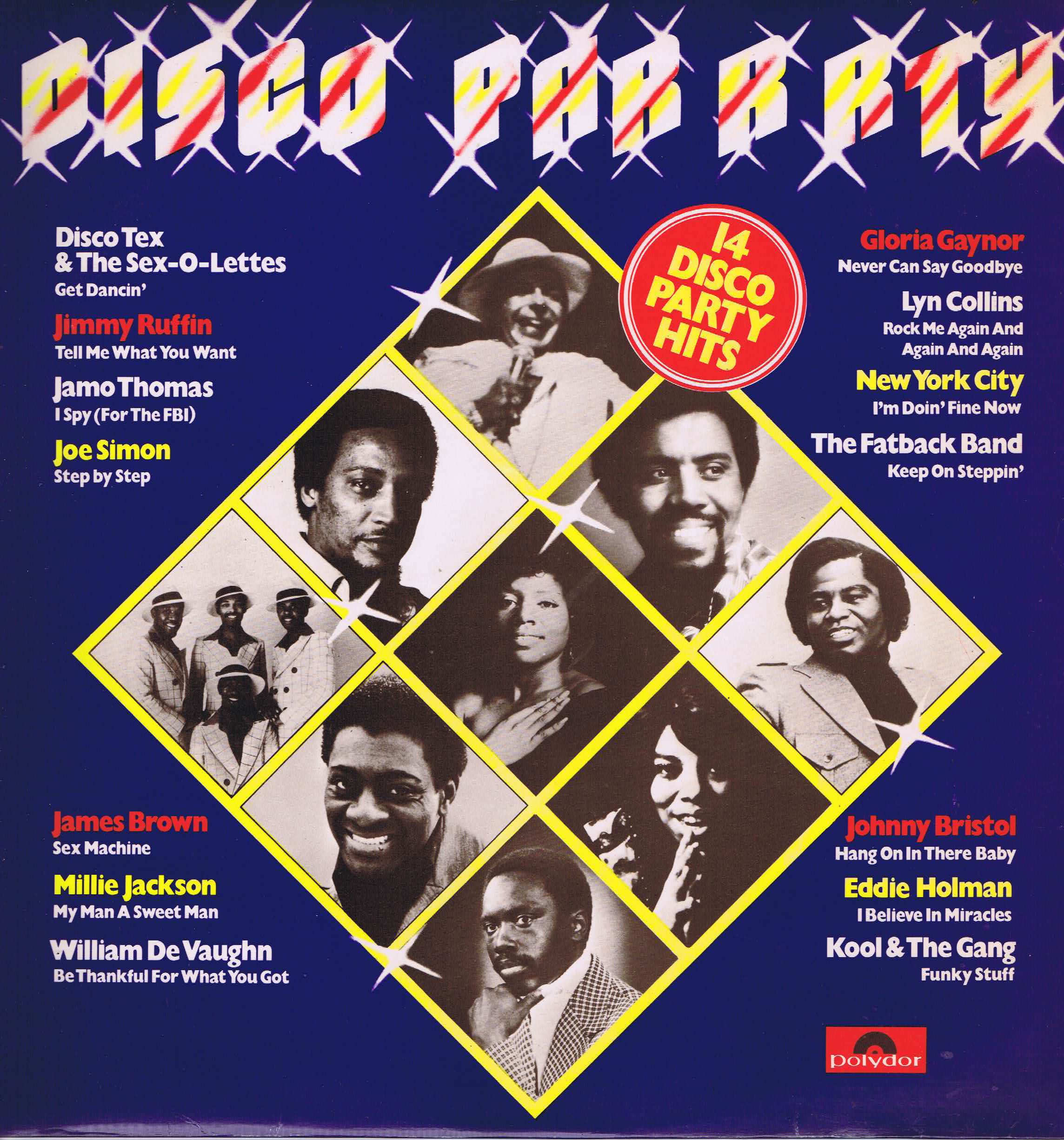 Various Artists - Disco PAR-R-RTY - Polydor ACB 239 - LP Vinyl Record