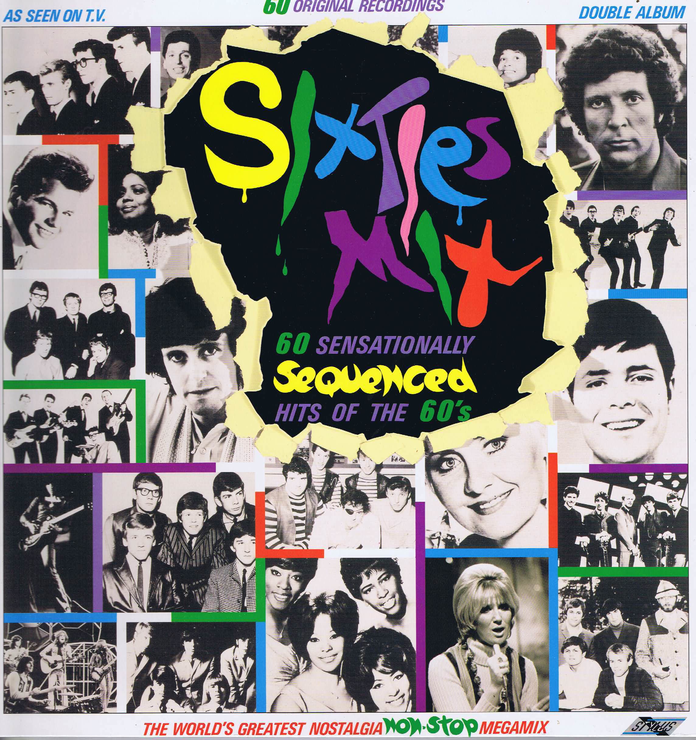 Various Artists - Sixties Mix - Stylus SMR 733 - 2-LP Vinyl Record