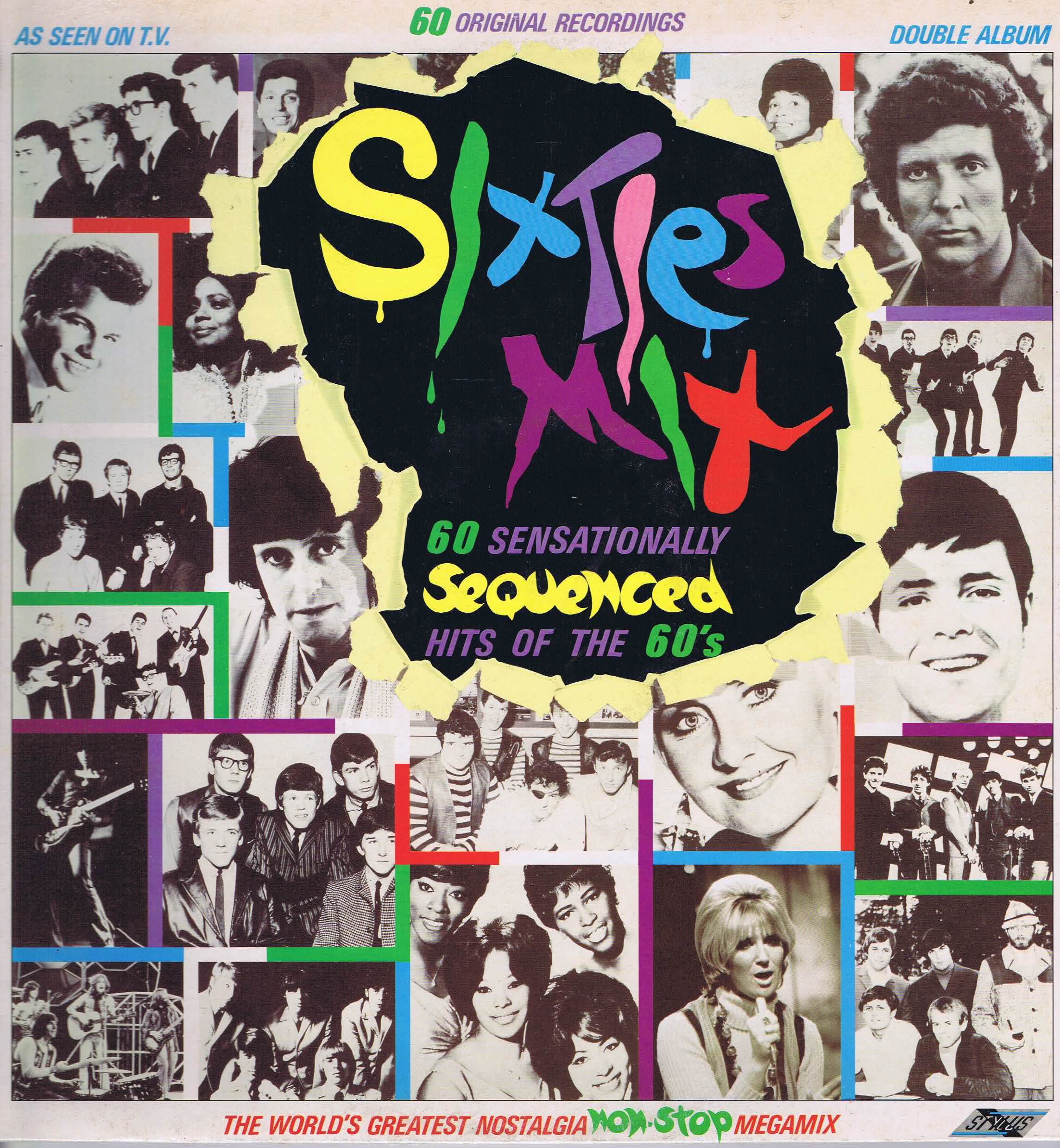Various Artists - Sixties Mix - SMR 733 - 2-LP Vinyl Record