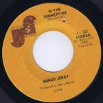 Mungo Jerry – In The Summertime / Mighty Man - J 125 - 7-inch Vinyl Record