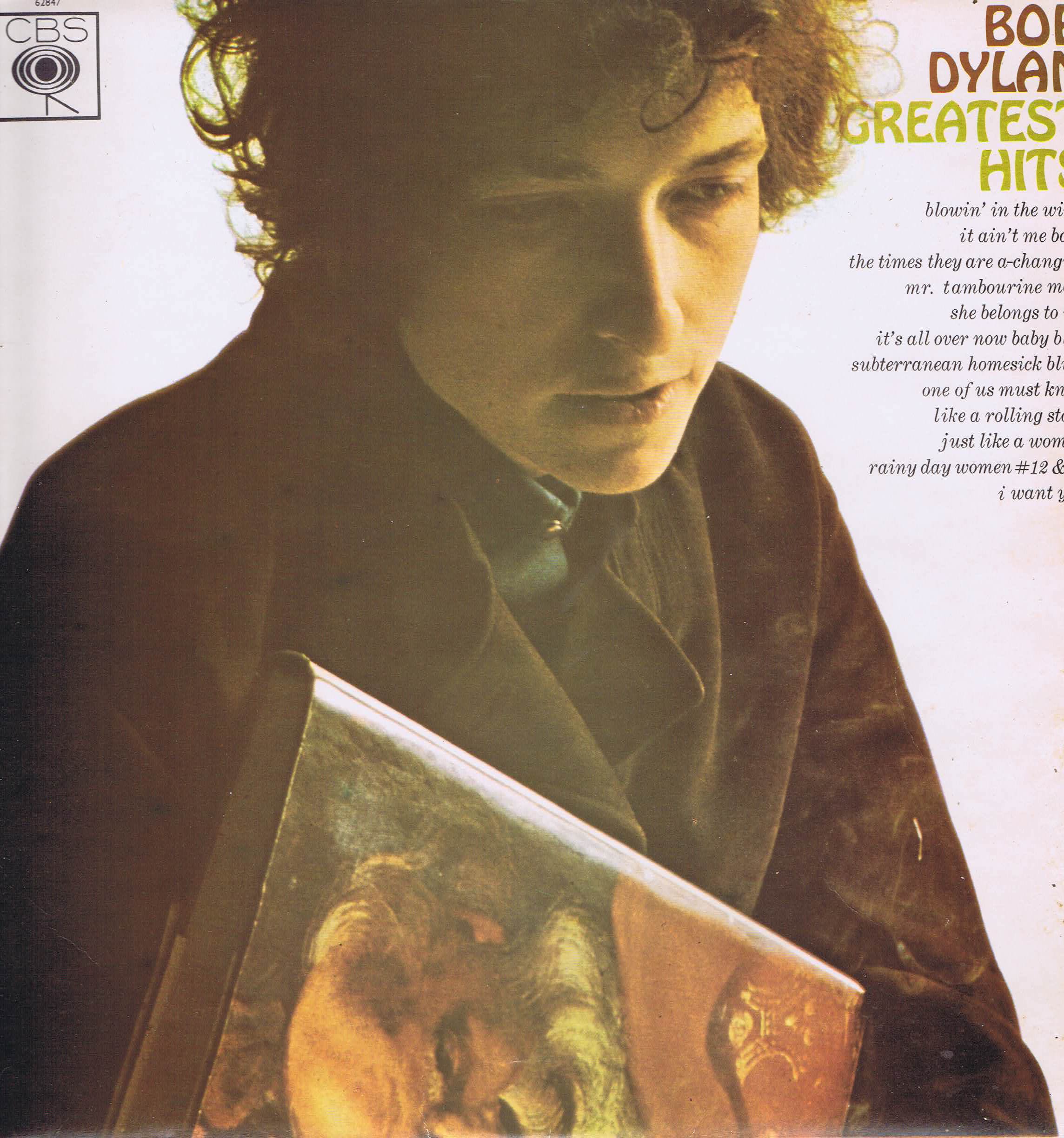 Bob Dylan - Greatest Hits - CBS 62847 - Stereo LP Vinyl Record