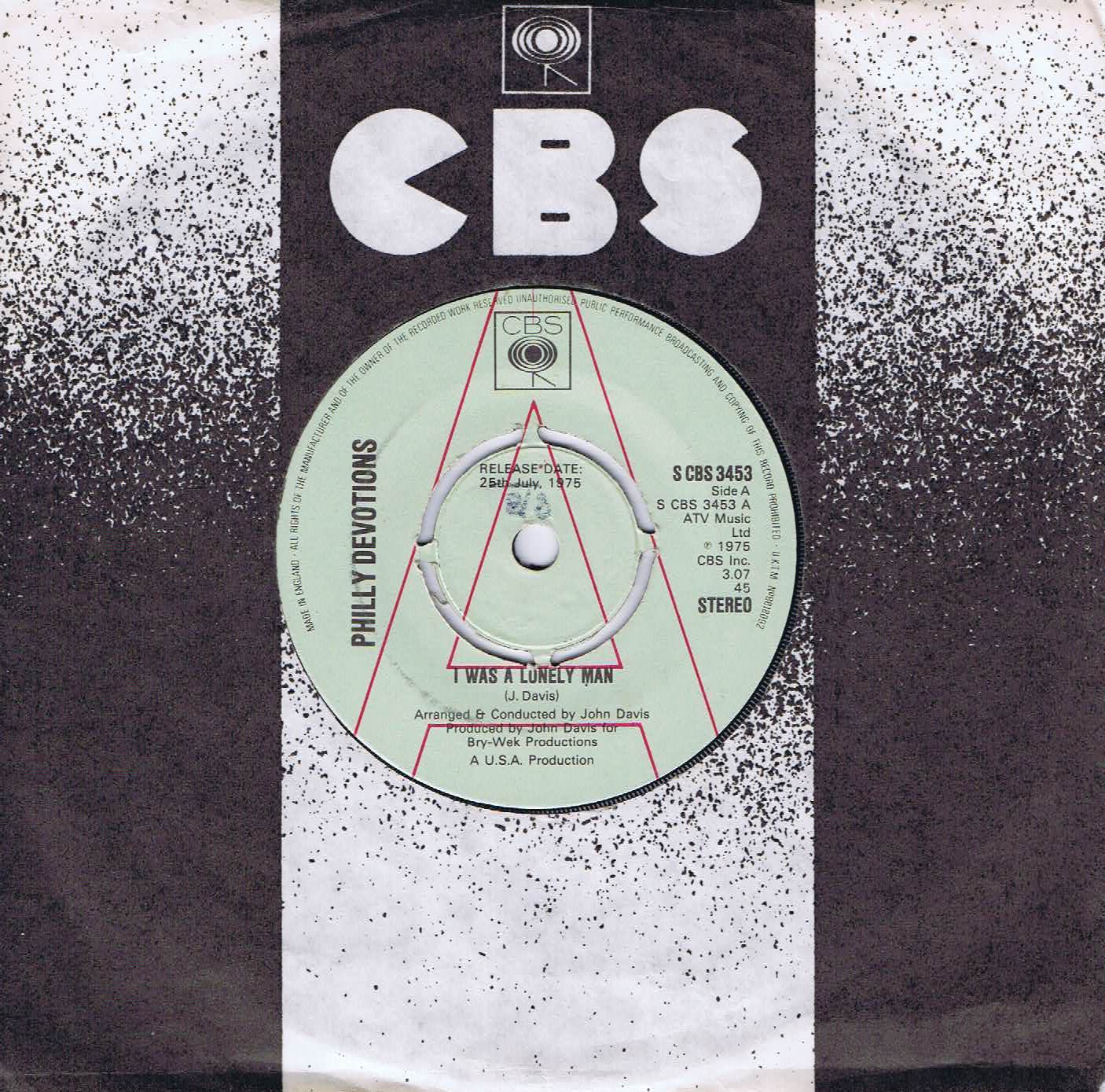 Philly Devotions ‎– I Was A Lonely Man / We're Gonna Make It - 7-inch Promo