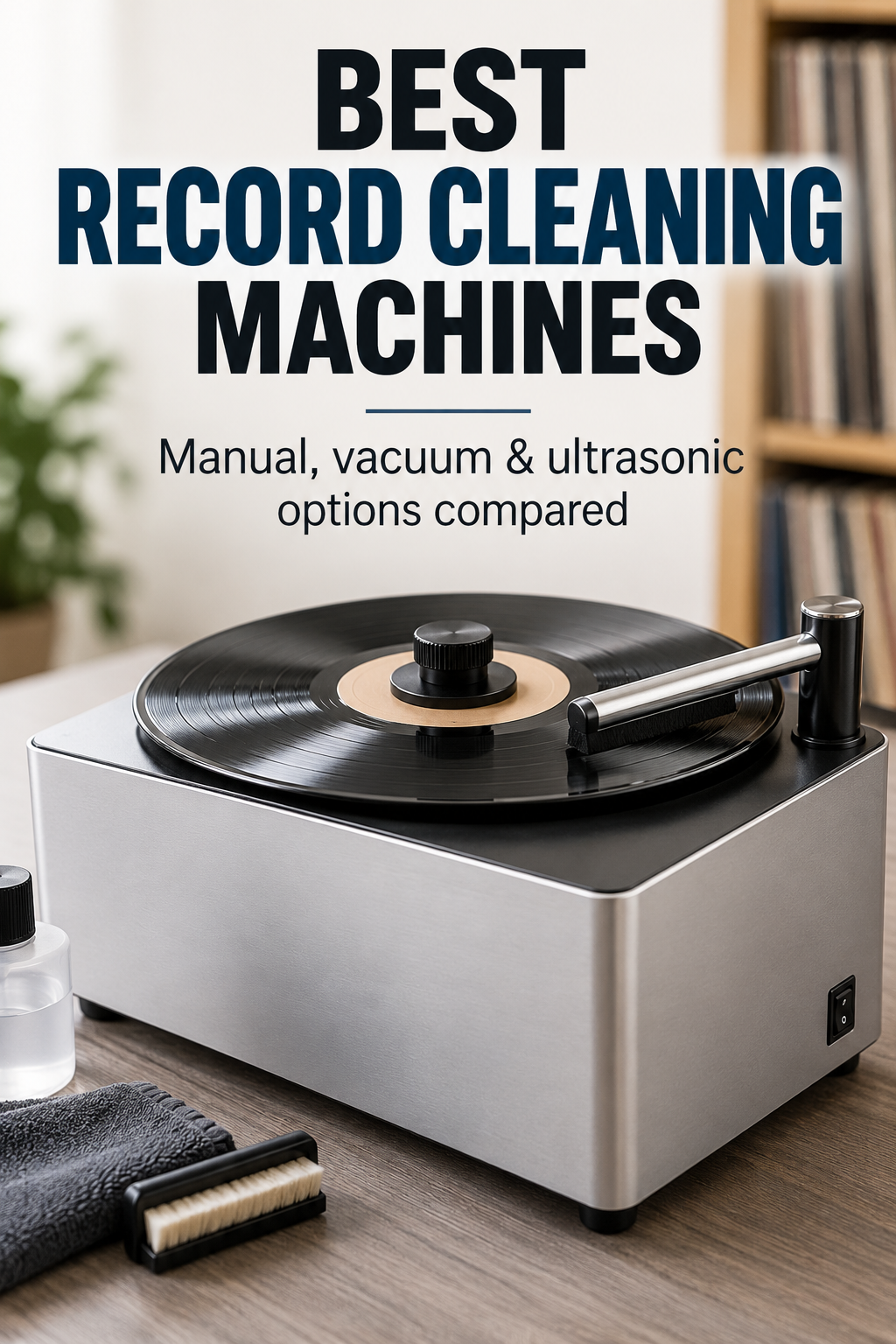 Best Record Cleaning Machines - Manual, vacuum & ultrasonic options compared