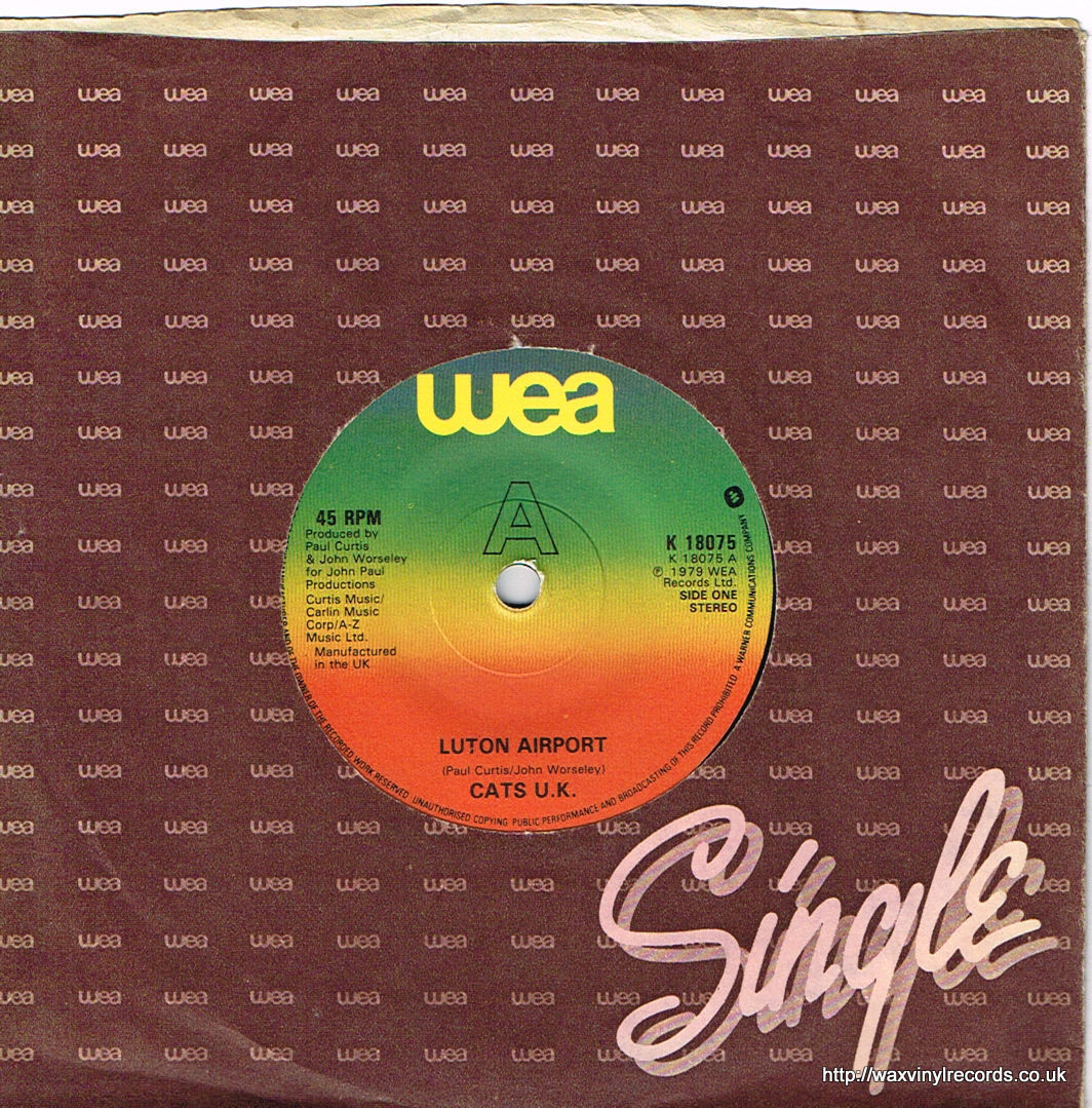 Cats U.K. – Luton Airport – K 18075 - 7-inch Record