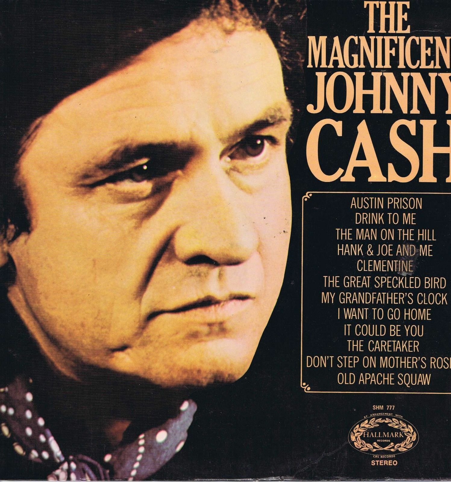 Johnny Cash – The Magnificent Johnny Cash – SHM 777 – LP Vinyl Record