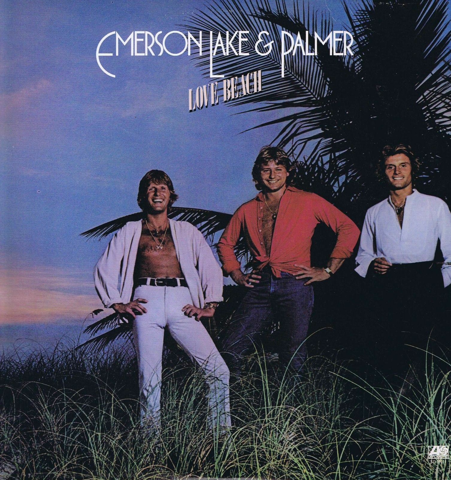 Emerson Lake & Palmer – Love Beach – Atlantic SD 19211 - US Press LP Vinyl Record