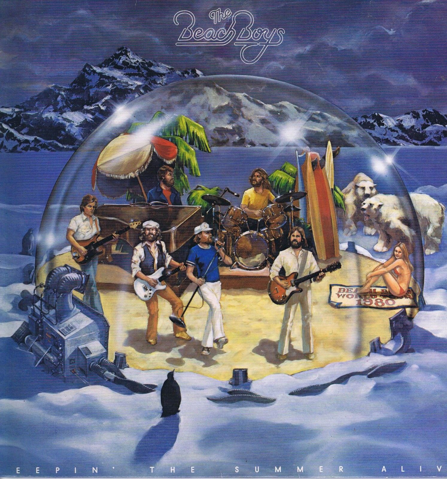 The Beach Boys - Keepin' The Summer Alive - CRB 86109 - LP Vinyl Record