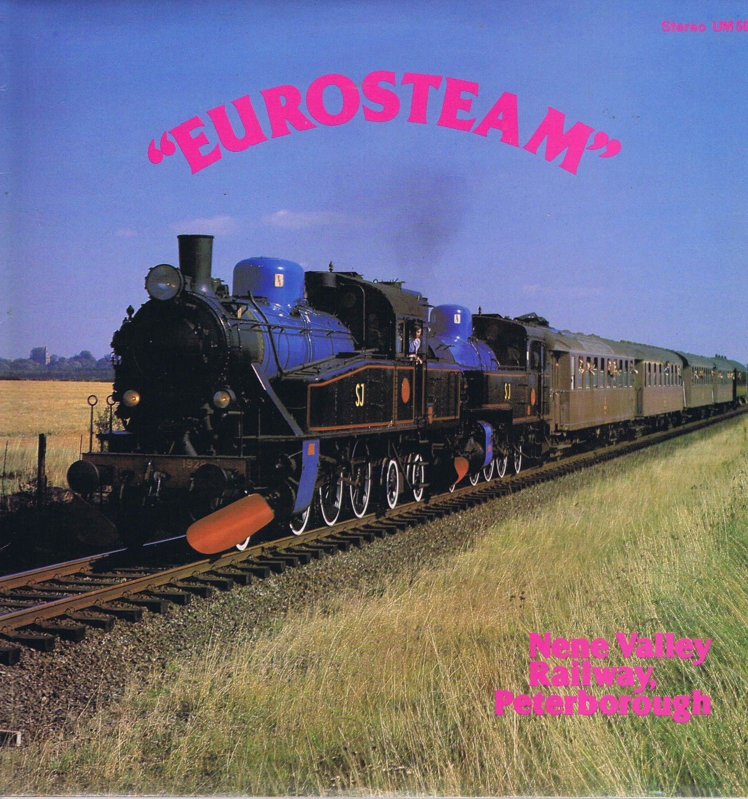 Eurosteam – Nene Valley Railway, Peterborough – UM 504 – LP Vinyl Record
